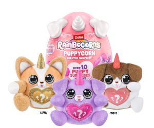 Zuru Rainbocorns Малко плюшено животинче изненада Puppycorns 