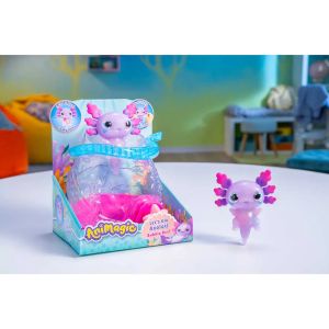 Animagic Аксолотъл с аквариум Bubble Reef