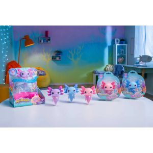 Animagic Аксолотъл с аквариум Bubble Reef