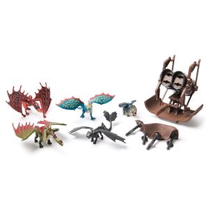 HOW TO TRAIN YOUR DRAGON Ловец на дракони с 5 дракона
