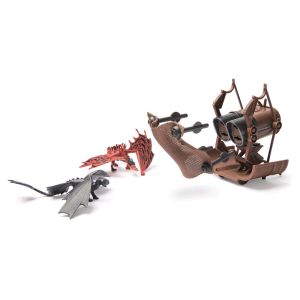 HOW TO TRAIN YOUR DRAGON Ловец на дракони с 5 дракона