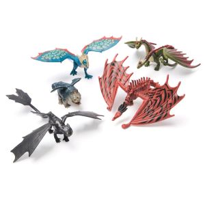 HOW TO TRAIN YOUR DRAGON Ловец на дракони с 5 дракона