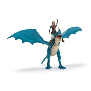 HOW TO TRAIN YOUR DRAGON Дракон с мини фигура викинг
