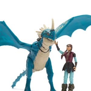 HOW TO TRAIN YOUR DRAGON Дракон с мини фигура викинг