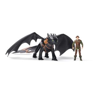 HOW TO TRAIN YOUR DRAGON Дракон с мини фигура викинг