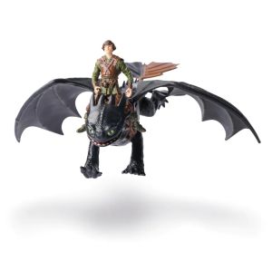 HOW TO TRAIN YOUR DRAGON Дракон с мини фигура викинг