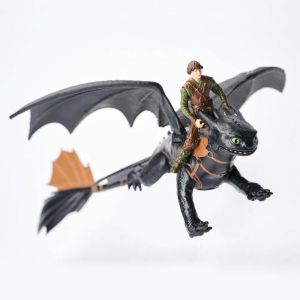 HOW TO TRAIN YOUR DRAGON Дракон с мини фигура викинг