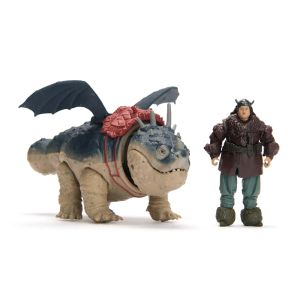 HOW TO TRAIN YOUR DRAGON Дракон с мини фигура викинг