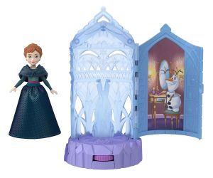 Disney Princess Кукла Замръзналото кралство Кула от замък с изненади с малка кукла