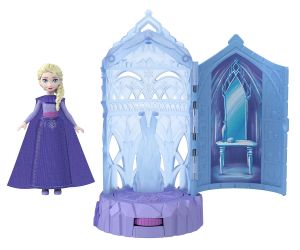 Disney Princess Кукла Замръзналото кралство Кула от замък с изненади с малка кукла