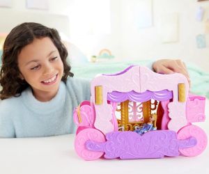 Disney Princess Кукла Комплект каляска и замък 2 в 1