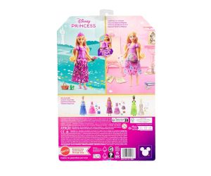 Disney Princess Кукла Рапунцел с 2 тоалета и 9 аксесоара