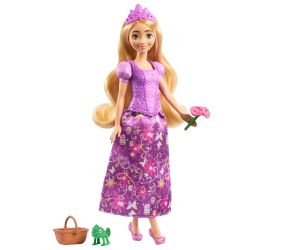 Disney Princess Кукла Рапунцел с 2 тоалета и 9 аксесоара