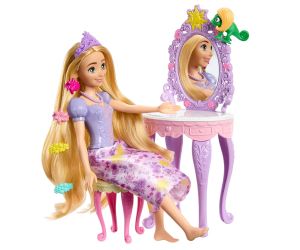 Disney Princess Кукла Рапунцел с тоалетка, Паскал и аксесоари