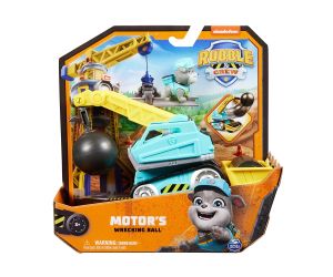 Spin Master Paw Patrol Rubble&Crew Комплект камион с разбиваща топка на Мотор