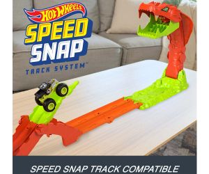Hot Wheels Монстер Тракс Комплект със змийска каскада