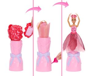  Barbie Petal Pop Барби с изненада, червена роза