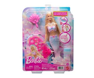 Barbie Русалка с опашка за сапунени мехурчета