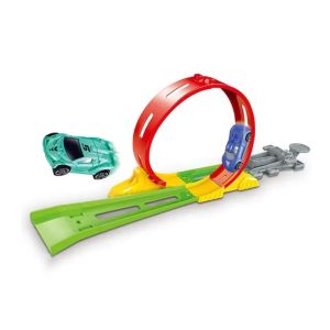 LToys Писта с двоен лупинг с 4 коли и изстрелвачка
