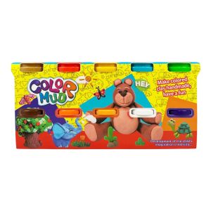 LToys Комплект Пластелин с 10 цвята и 10 Формички