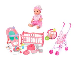 BABY DELUXE Кукла бебе с количка и аксесоари