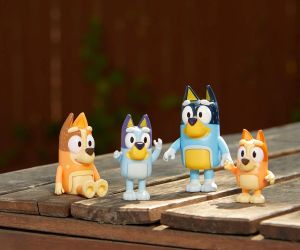 BLUEY Комплект 4 фигурки за игра, асортимент
