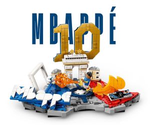 LEGO® Editions Килиан Мбапе - футболни акценти 43013 