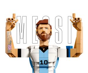 LEGO® Editions Лионел Меси - футболна легенда 43015 