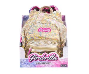 Nice Малка раница с пайети Girabrilla Kitty