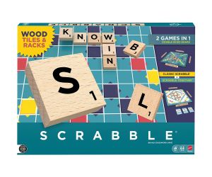 Scrabble Original Игра на български език 2в1 с дървени плочки