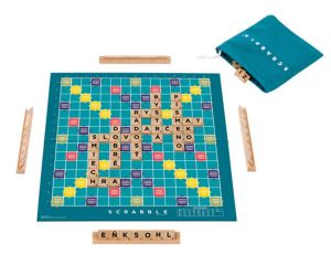 Scrabble Original Игра на български език 2в1 с дървени плочки