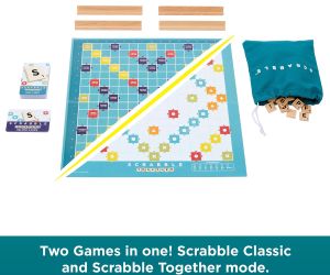 Scrabble Original Игра на български език 2в1 с дървени плочки