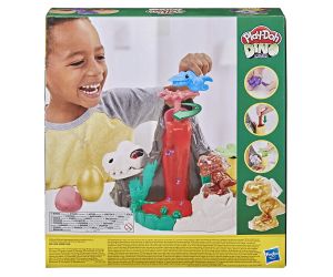 Play Doh Вулкан на остров от кости