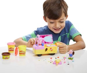 Play Doh Камионът за сладолед на Пепа Пиг