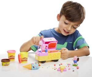 Play Doh Камионът за сладолед на Пепа Пиг