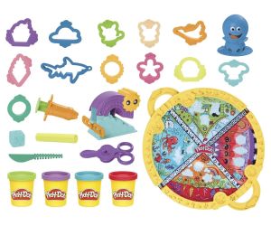 Play Doh Преносима подложка за игра с 4 цвята