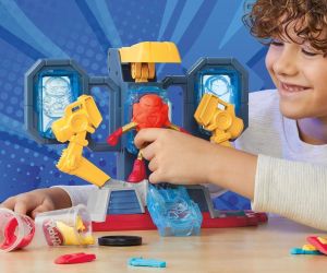 Play Doh Marvel Комплект с фигурки Капитан Америка, Спайдърмен и Черната пантера