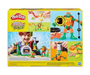 Play Doh Костенурките нинджа Комплект за пица с рязане и изстрелване