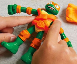 Play Doh Костенурките нинджа Комплект за пица с рязане и изстрелване