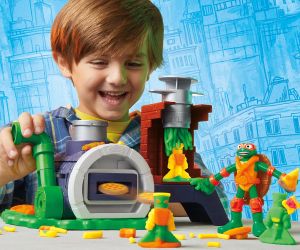 Play Doh Костенурките нинджа Комплект за пица с рязане и изстрелване