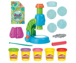 Play Doh Микроскоп със светлина и лупа