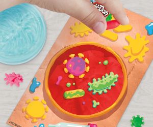 Play Doh Микроскоп със светлина и лупа