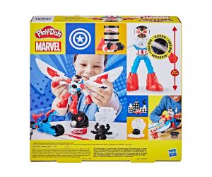 Play Doh Капитан Америка Мото-резачка