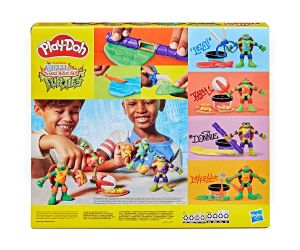 Play Doh Костенурките Нинджа Cowabunga форми с пластелин