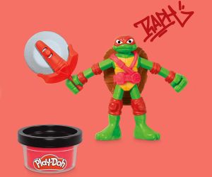 Play Doh Костенурките Нинджа Cowabunga форми с пластелин