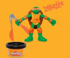 Play Doh Костенурките Нинджа Cowabunga форми с пластелин