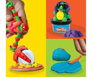 Play Doh Костенурките Нинджа Cowabunga форми с пластелин