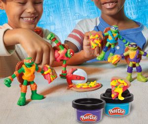 Play Doh Костенурките Нинджа Cowabunga форми с пластелин