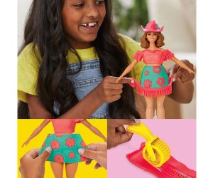 Play Doh Барби Комплект с цветни тоалети