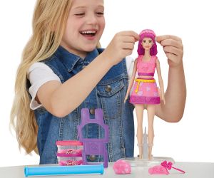 Play Doh Барби Комплект за тоалети и прически